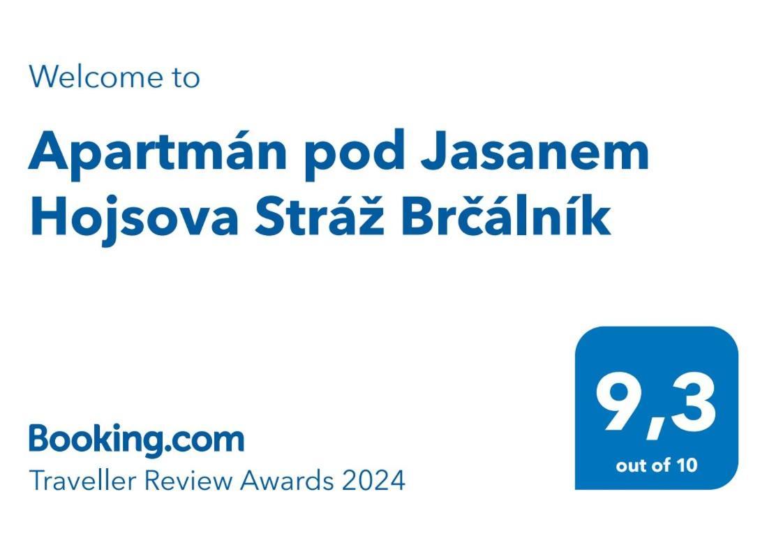 Апартаменти Apartman Pod Jasanem Hojsova Straz Brcalnik Железна Руда Екстер'єр фото
